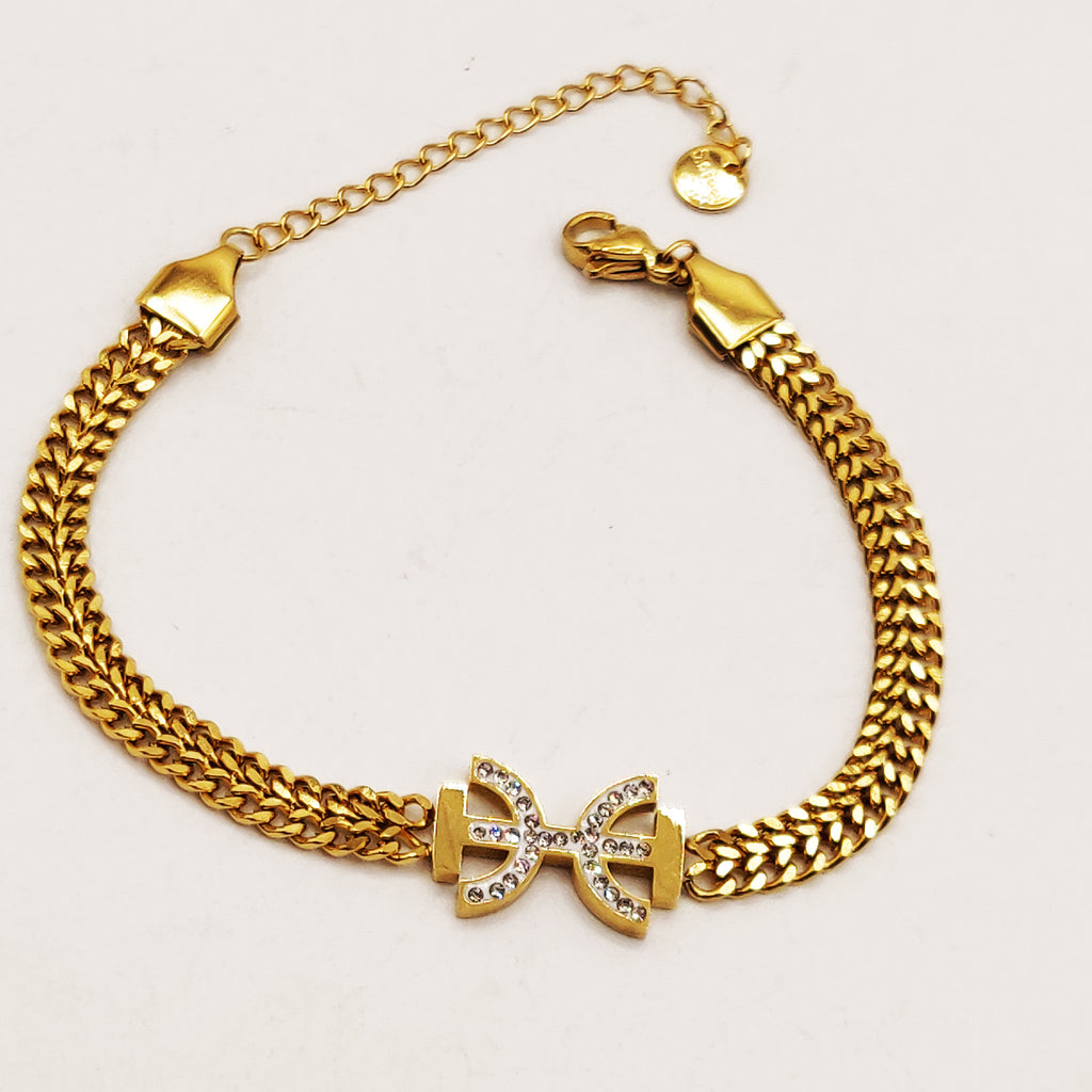 Bracelet Tresse Double Amazigh Luxe