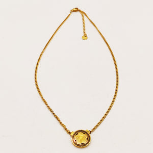 Collier Tresse Marguerite Cercle V Luxe