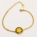 Bracelet Tresse Marguerite Cercle V Luxe