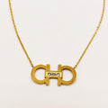 Collier Double Oméga Luxe
