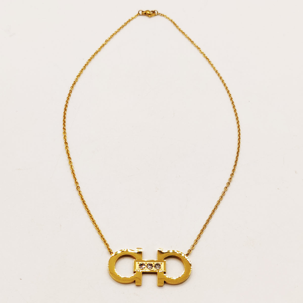 Collier Double Oméga Luxe