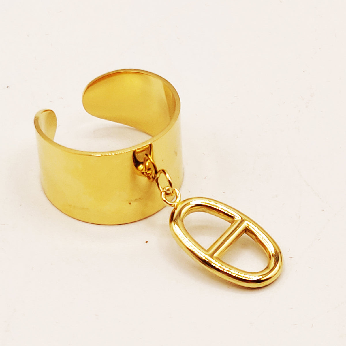 Bague Pendentif H Luxe Grand