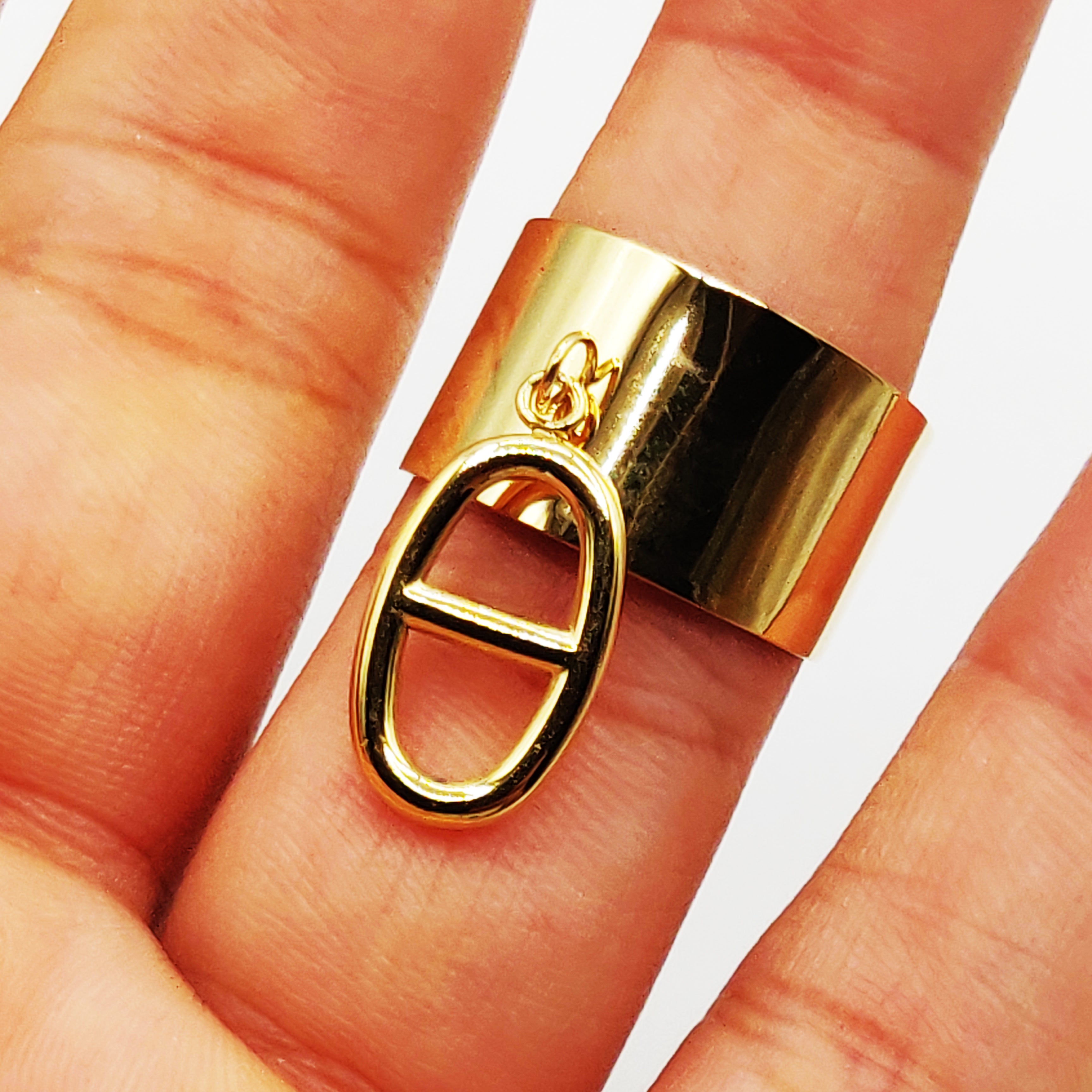 Bague Pendentif H Luxe Grand
