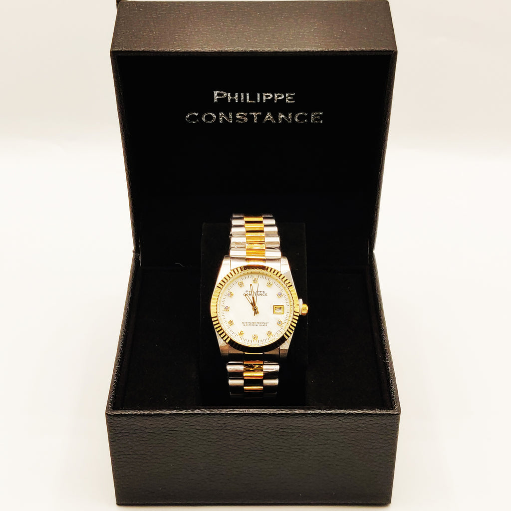 Montre Philippe Constance 82002M Fond Blanc