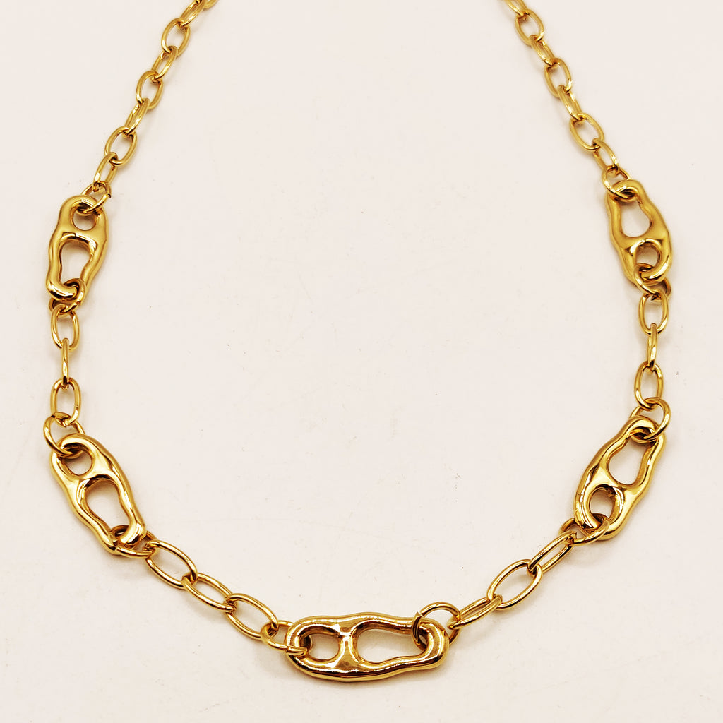 Collier Chaîne Multi H Luxe