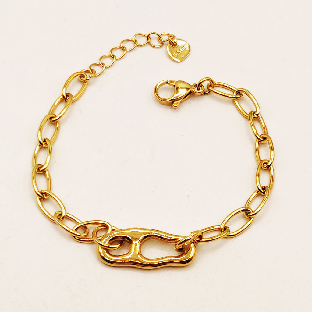 Bracelet Chaîne H Luxe