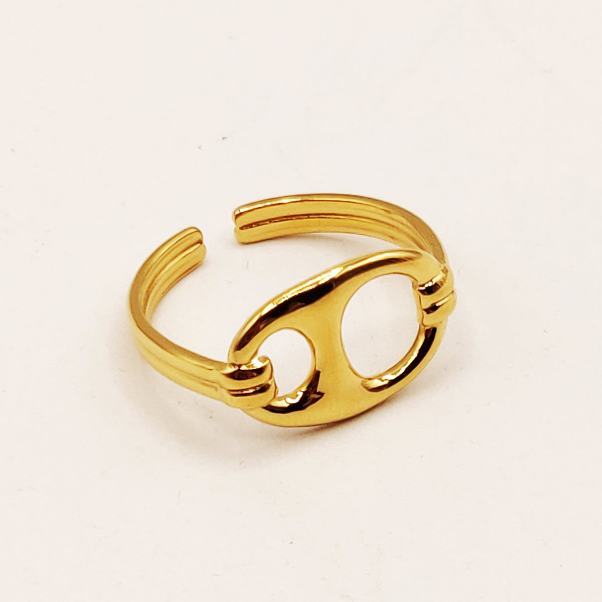 Bague Chaîne H Luxe