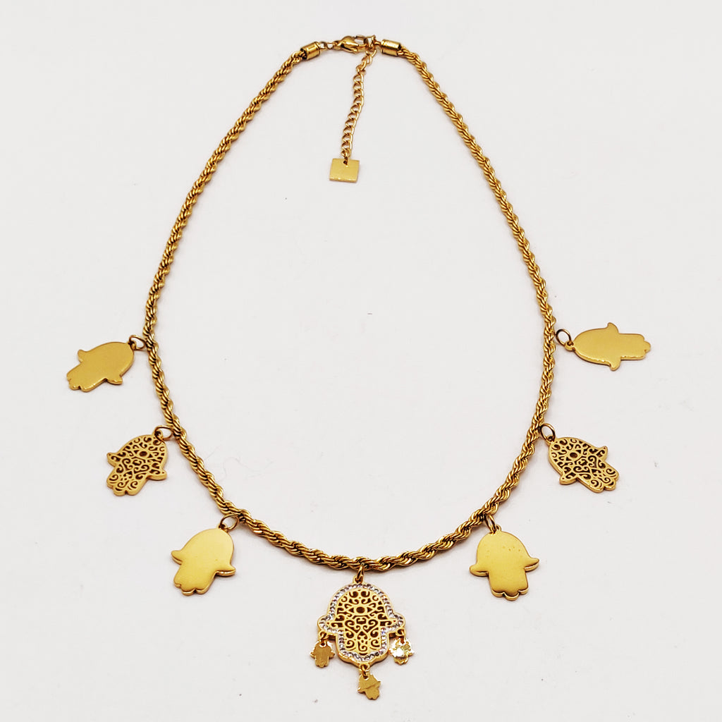 Collier Torsade Mains de Fatma Luxe
