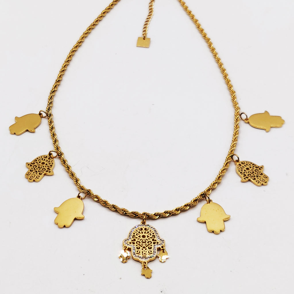Collier Torsade Mains de Fatma Luxe
