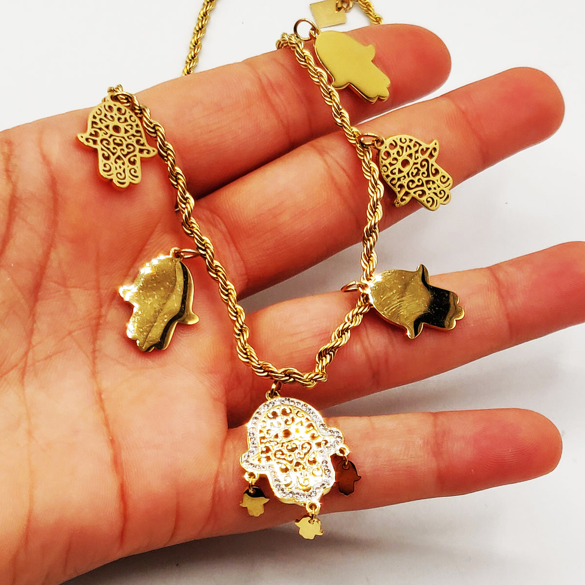 Collier Torsade Mains de Fatma Luxe