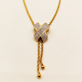 Collier Torsade Multi Lignes X Cristaux Luxe