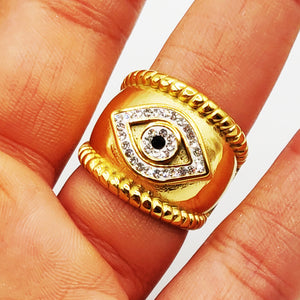 Bague Large Oeil Luxe