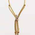 Collier Torsade Multi Lignes V Luxe Cristaux