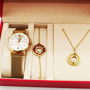 Coffret Montre Giorgio & Dario eu4760 avec Collier et Bracelet Rafinity Luxe