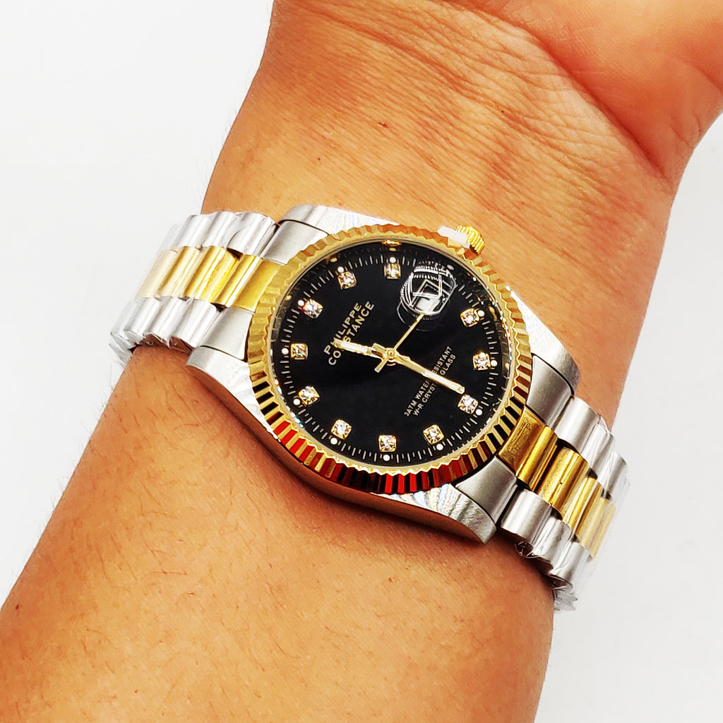 Montre Philippe Constance PH82002M Fond Noir