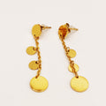 Boucles d'oreilles Petits et Grands Cercles Dorés