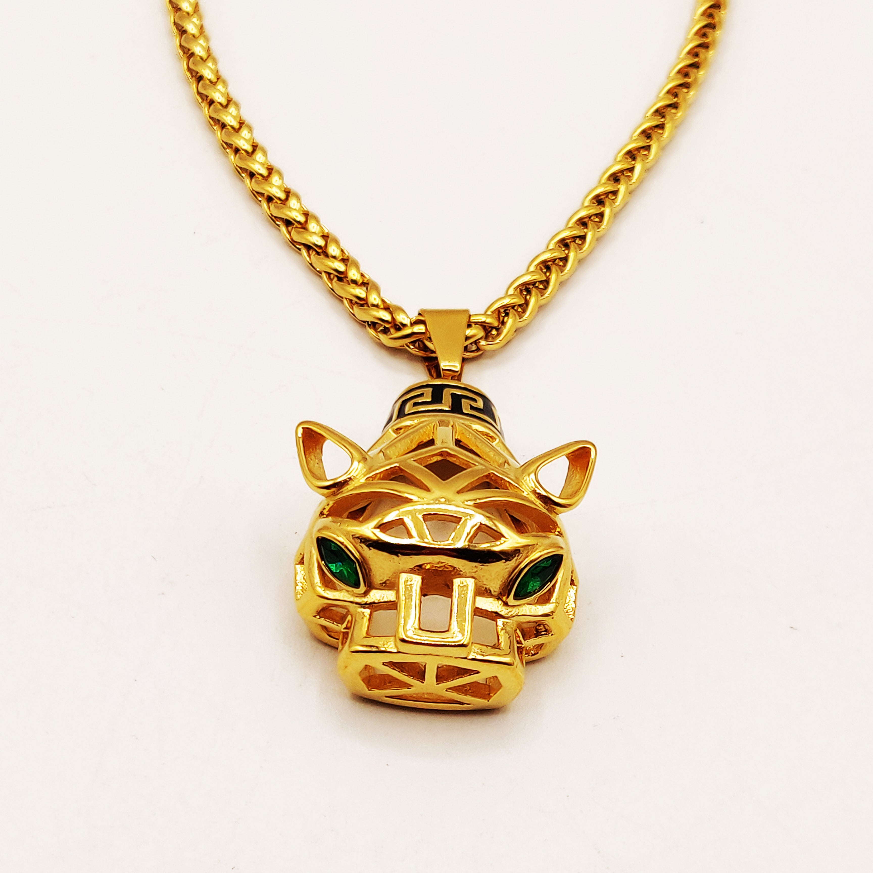 Collier Torsade Jaguar V Luxe