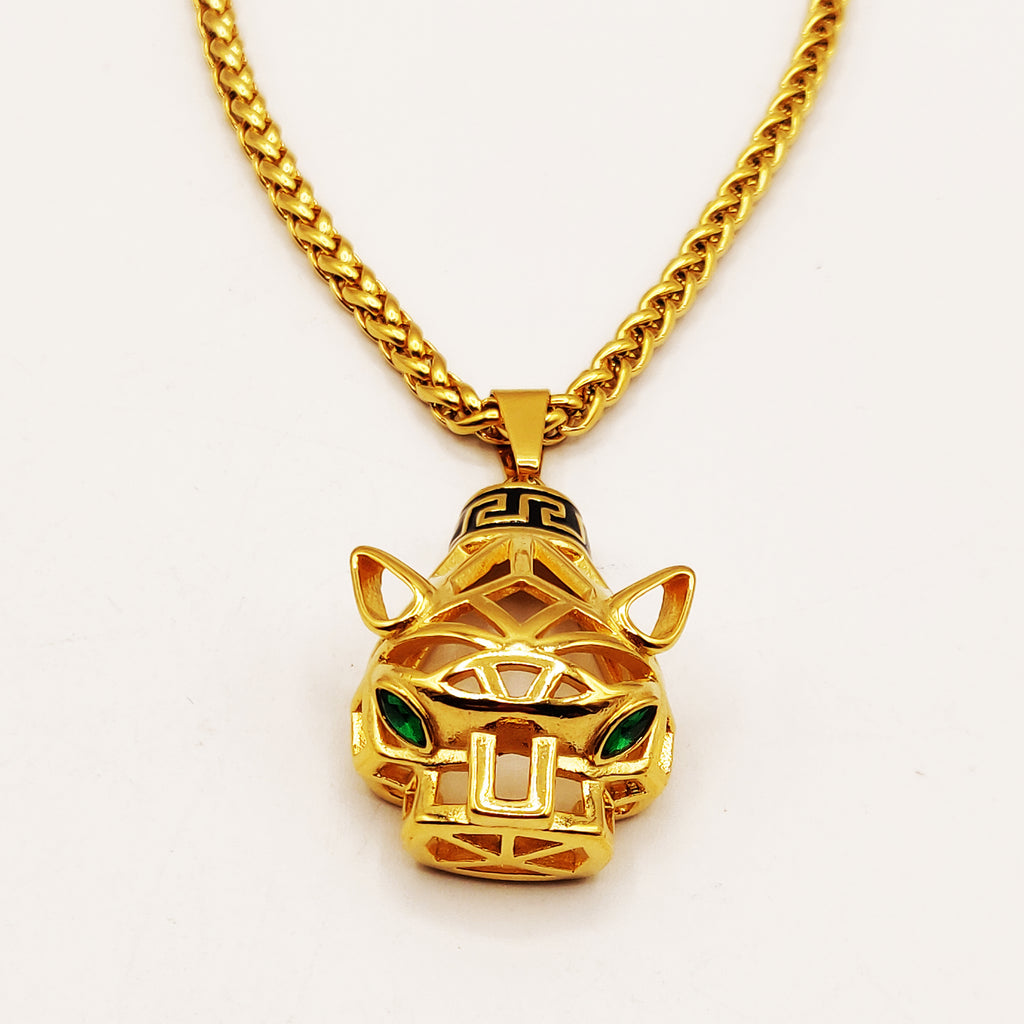Collier Torsade Jaguar V Luxe