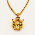 Collier Torsade Jaguar V Luxe