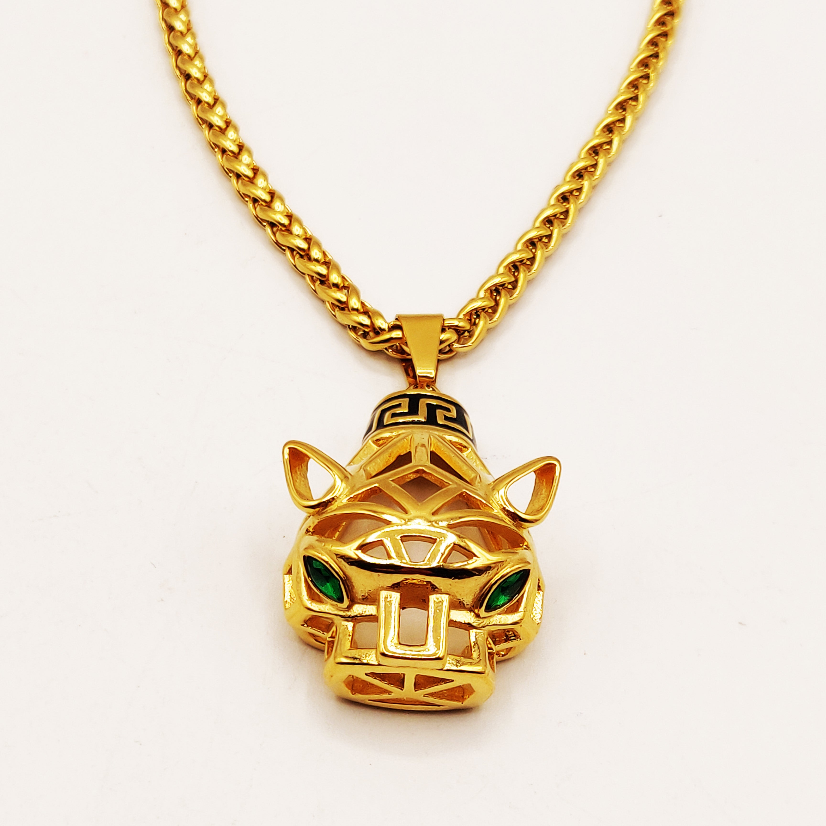Collier Torsade Jaguar V Luxe