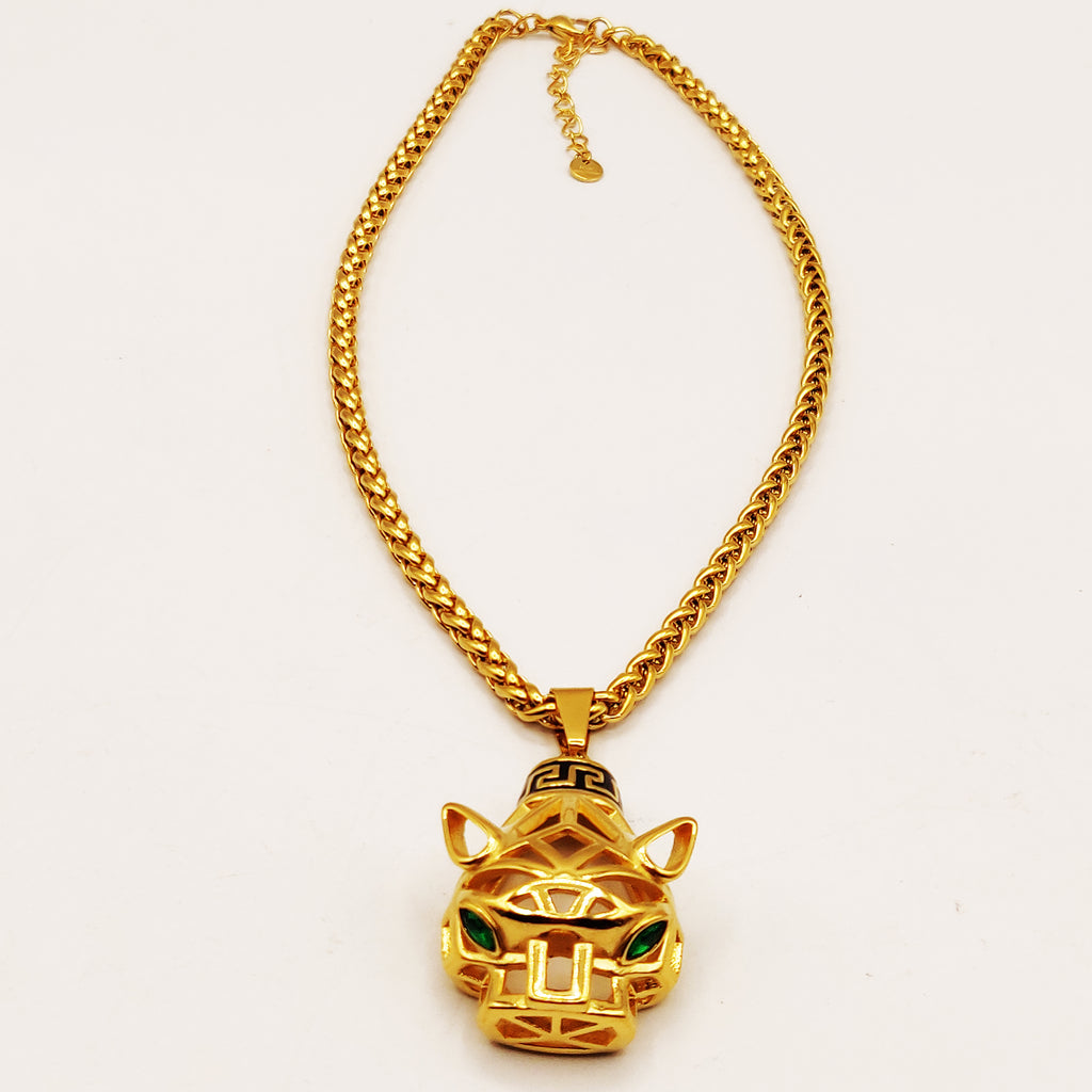 Collier Torsade Jaguar V Luxe