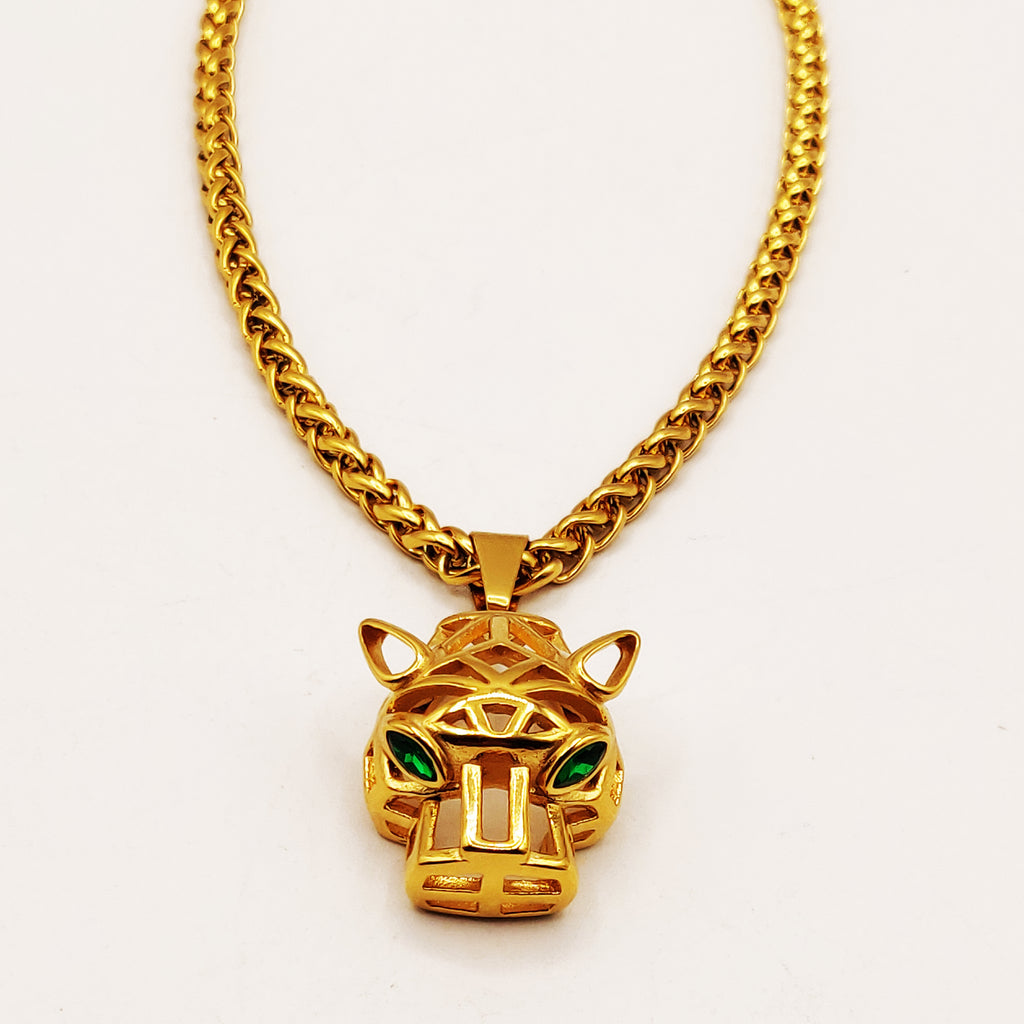 Collier Torsade Jaguar Luxe