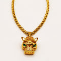 Collier Torsade Jaguar Luxe