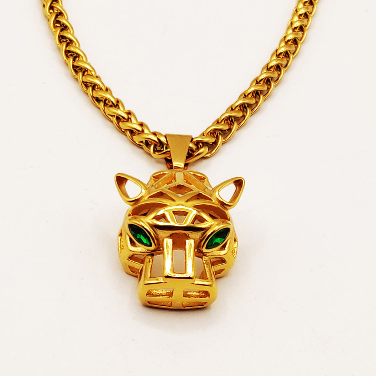 Collier Torsade Jaguar Luxe
