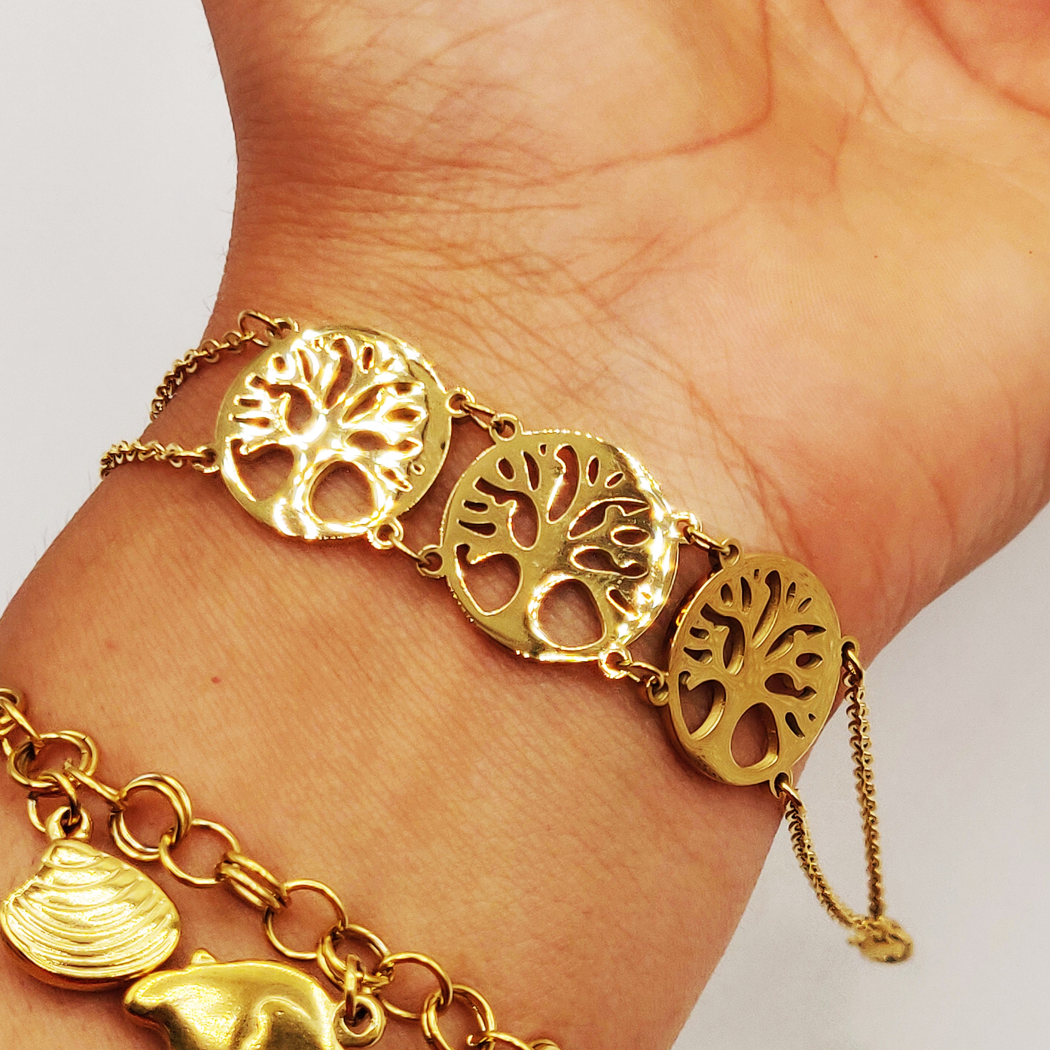 Bracelet Triple Pendentifs Eden