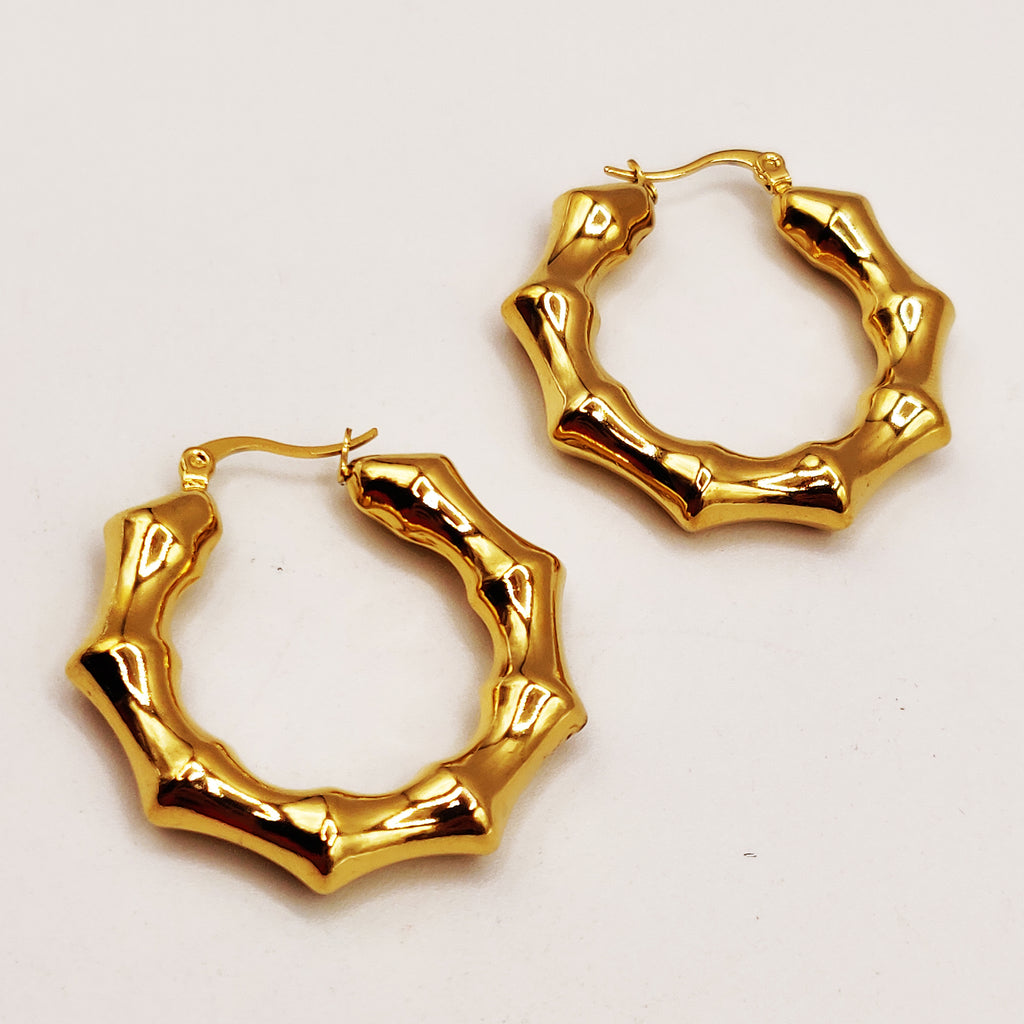 Boucles d'oreilles Os Luxe