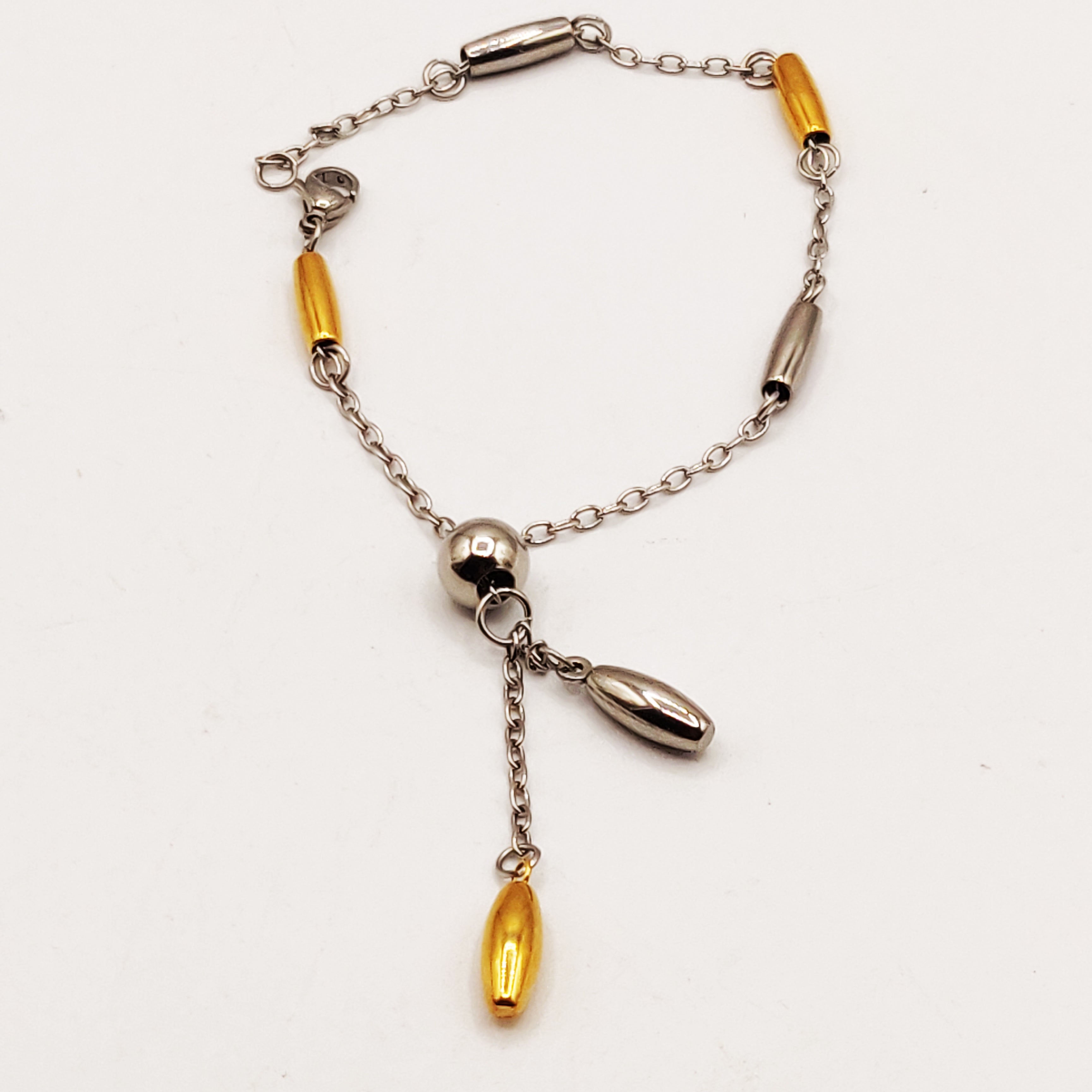 Bracelet Pendentifs Dorés et Argentés