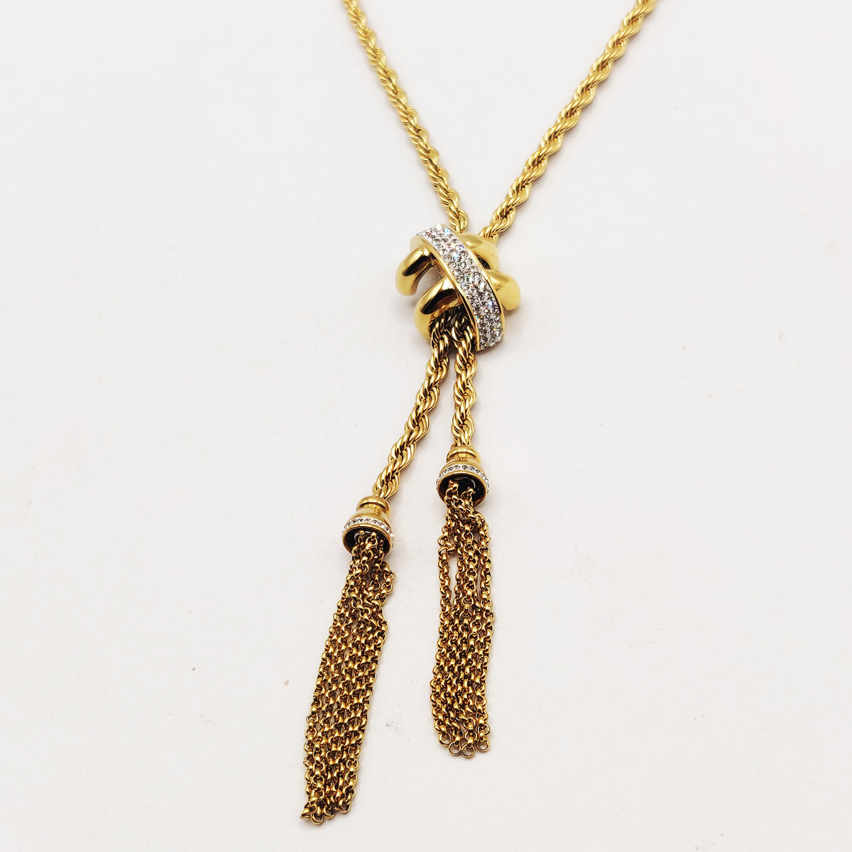 Collier Torsade Multi Lignes H Cristaux Luxe