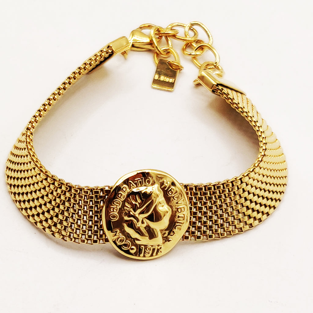 Bracelet Grande Maille Louise Luxe