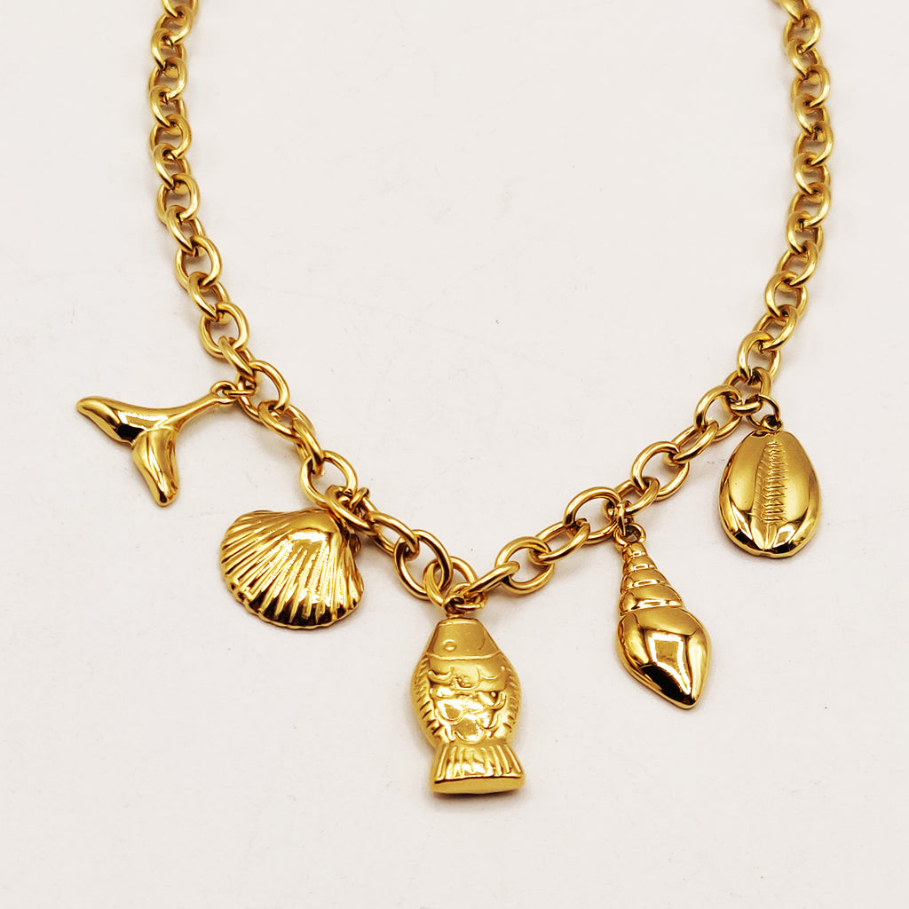 Collier Chaîne Bibelots de la Mer Luxe