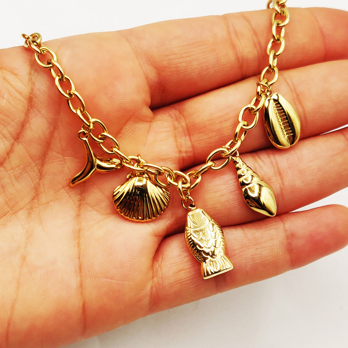 Collier Chaîne Bibelots de la Mer Luxe