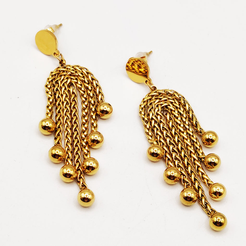 Boucles d'oreilles Pendentifs Multi Torsades Luxe