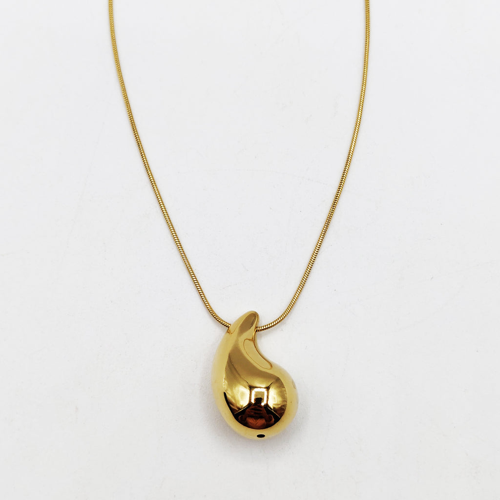 Collier Goutte Bombée Luxe