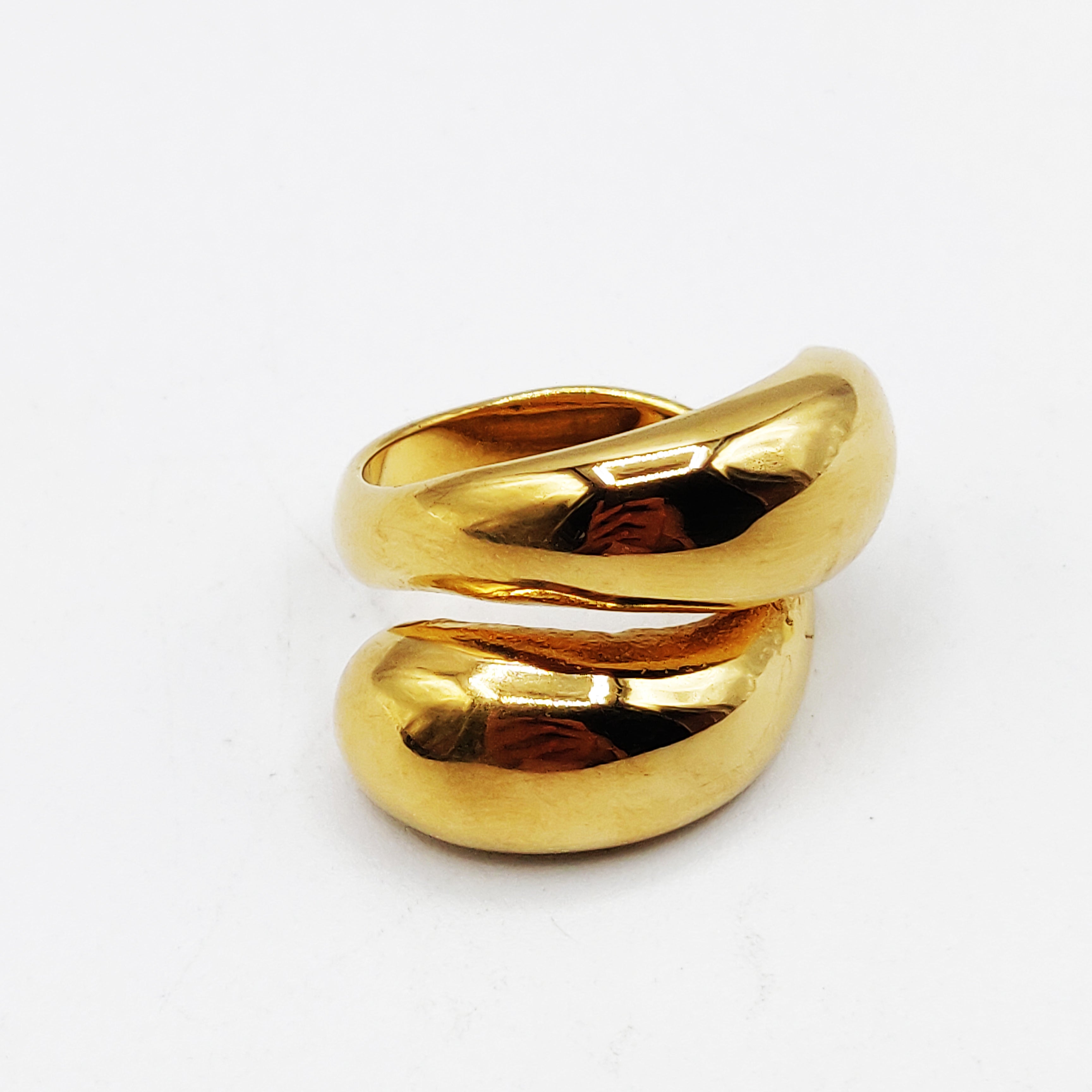 Bague Goutte Bombée Luxe