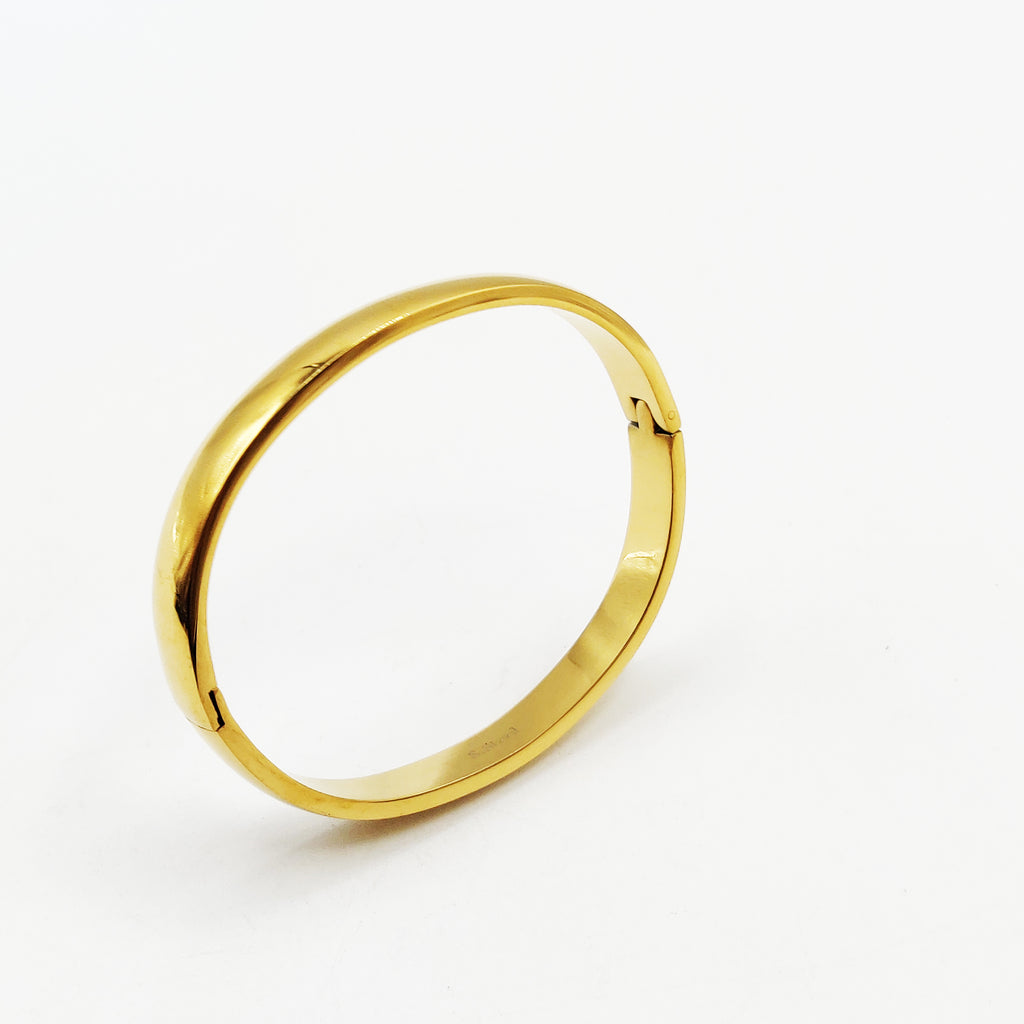 Bracelet Rigide Simple Arrondi Large