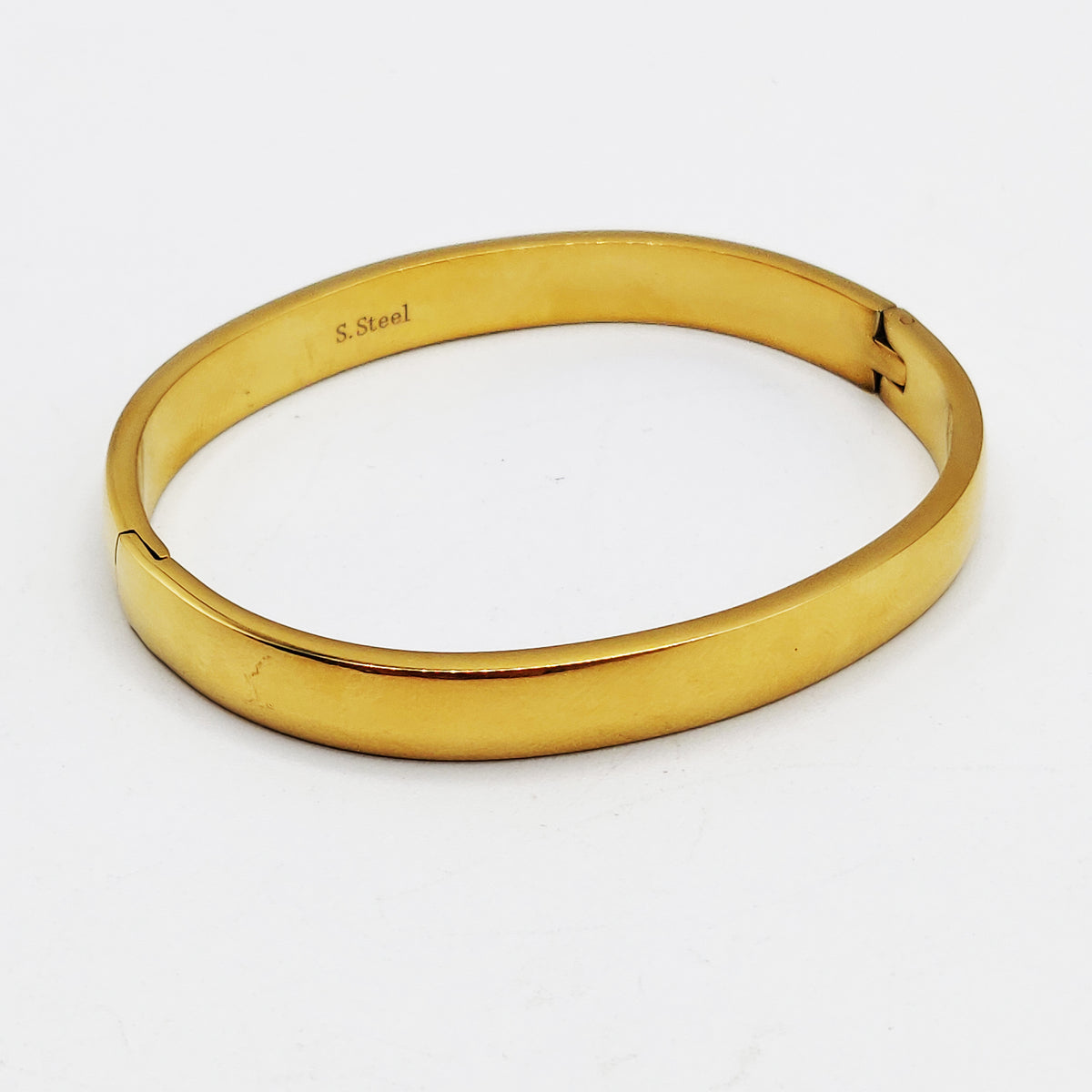 Bracelet Rigide Simple Arrondi Large