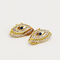 Boucles d'oreilles Oeil Cristaux V Luxe