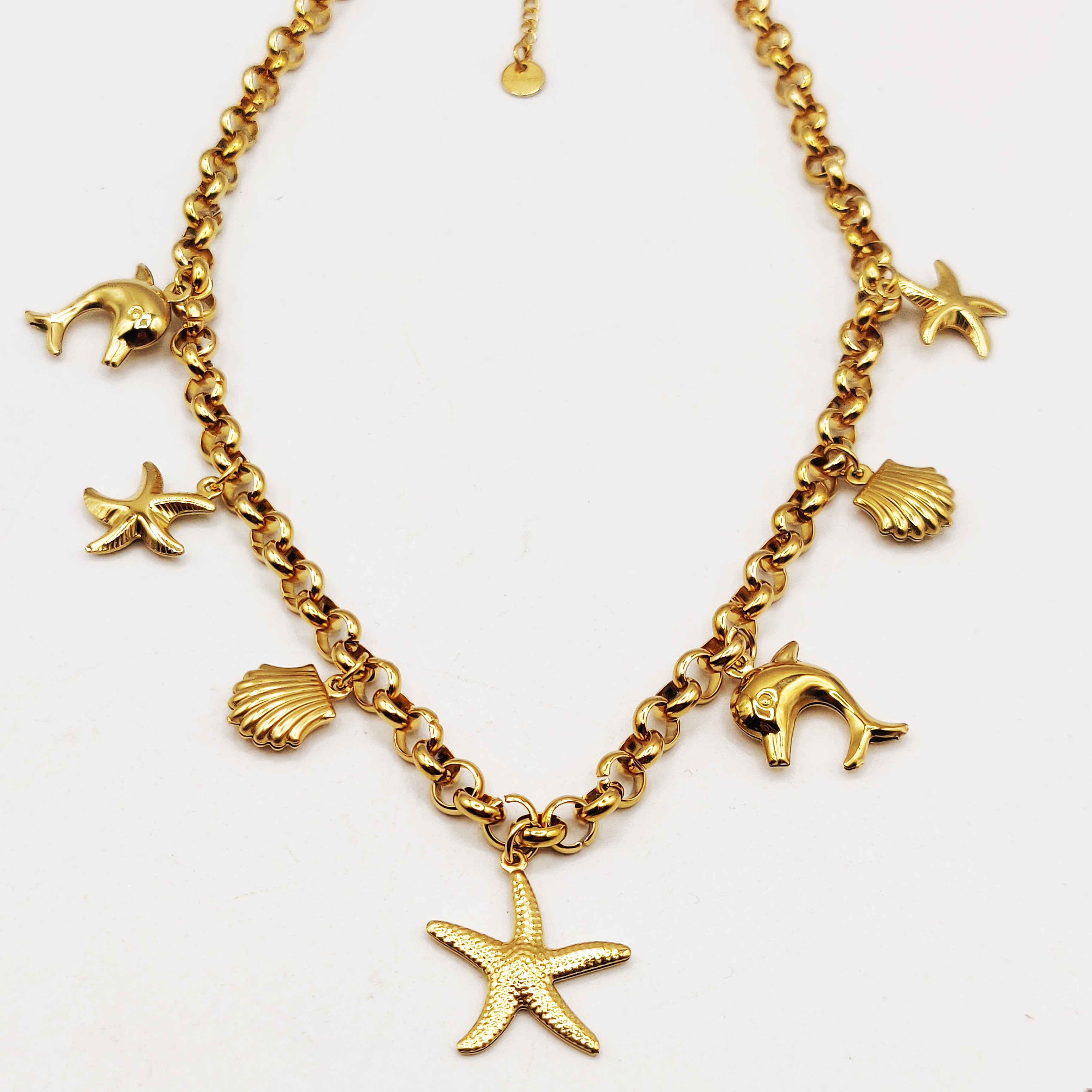 Collier Maillons Bibelots Aquatiques Luxe
