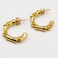Boucles d'oreilles Créoles Os Luxe