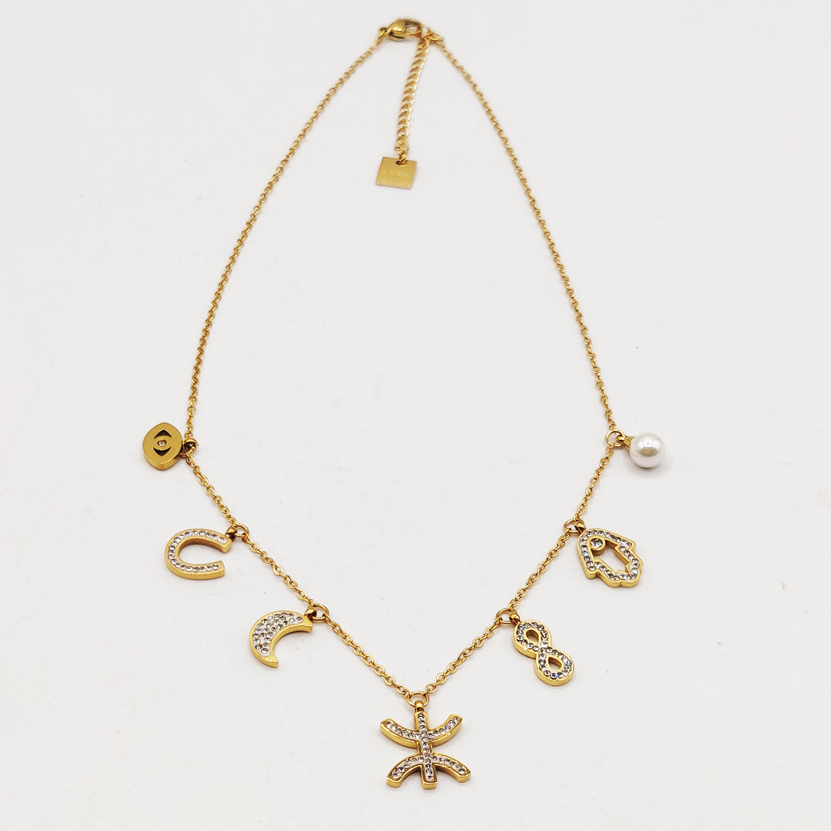 Collier Multi Pendentifs Amazigh Luxe