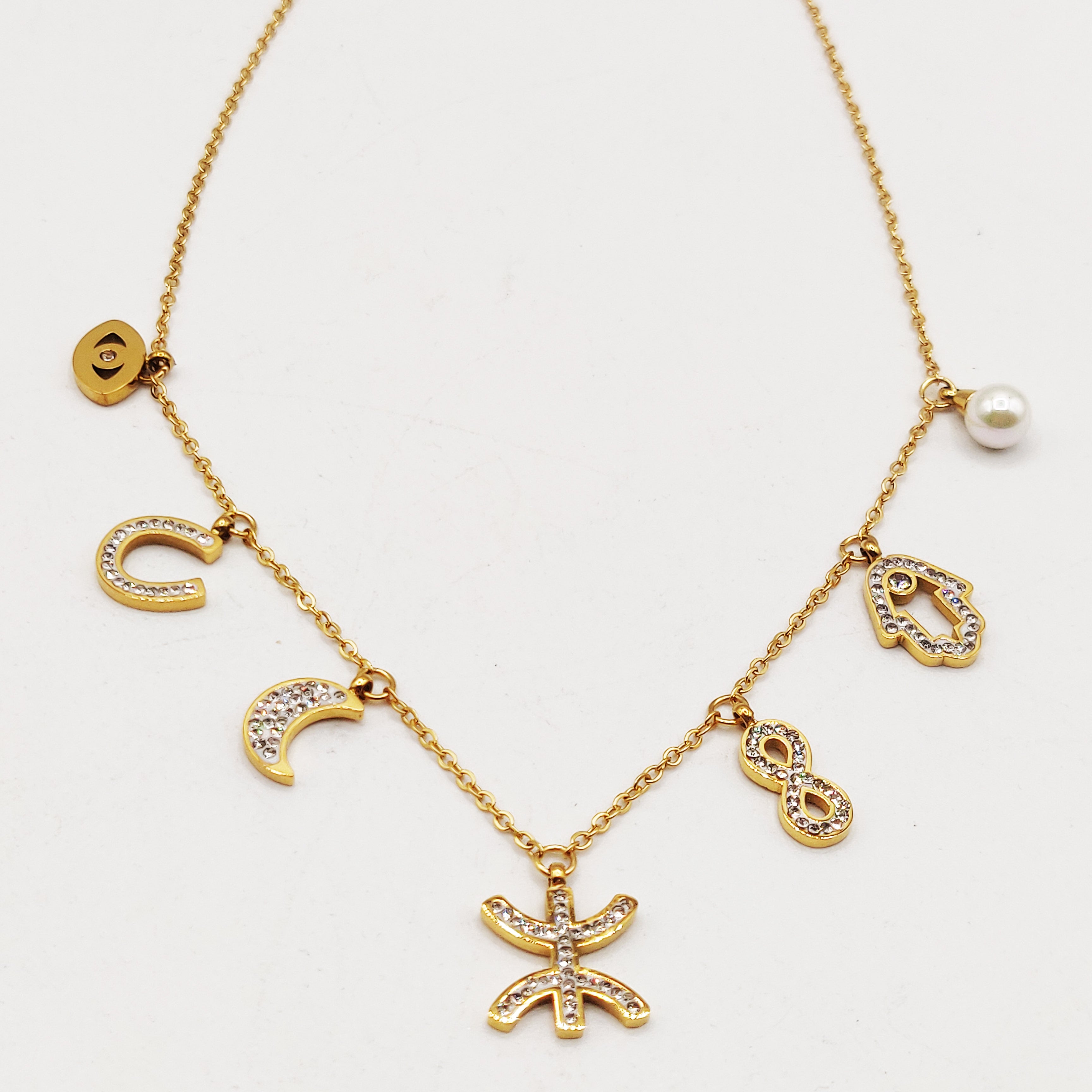 Collier Multi Pendentifs Amazigh Luxe
