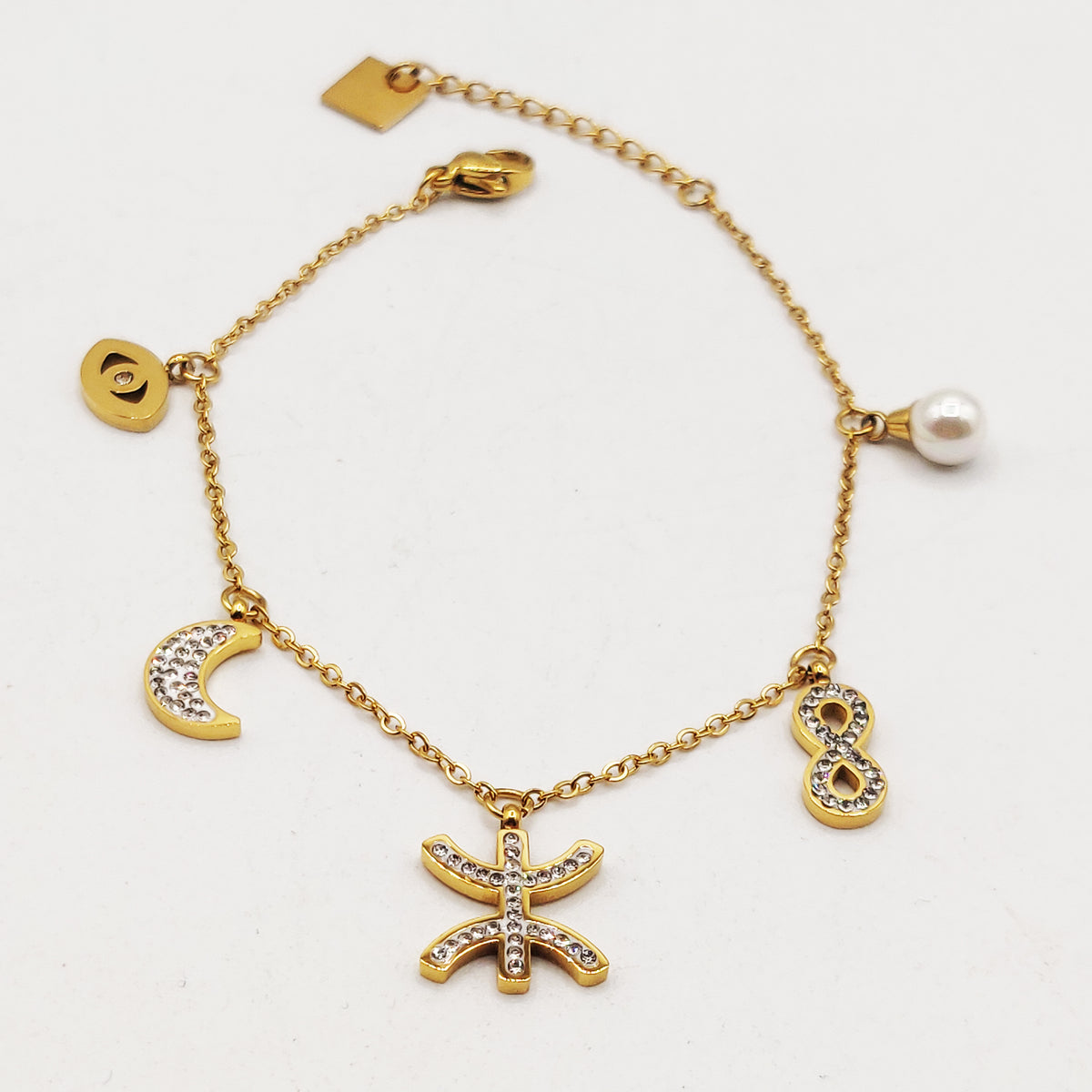 Bracelet Multi Pendentifs Amazigh Luxe