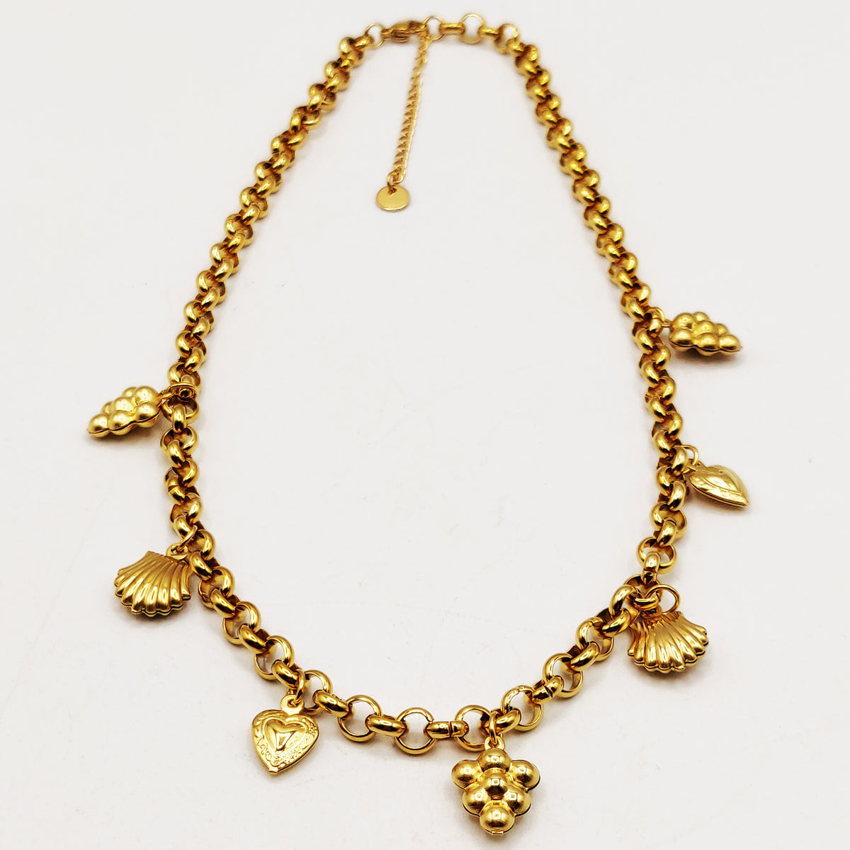 Collier Maillons Bibelots Fruits et Coquillages Luxe