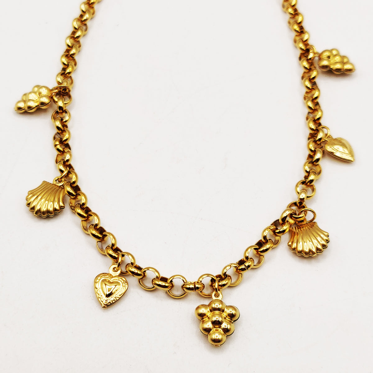 Collier Maillons Bibelots Fruits et Coquillages Luxe
