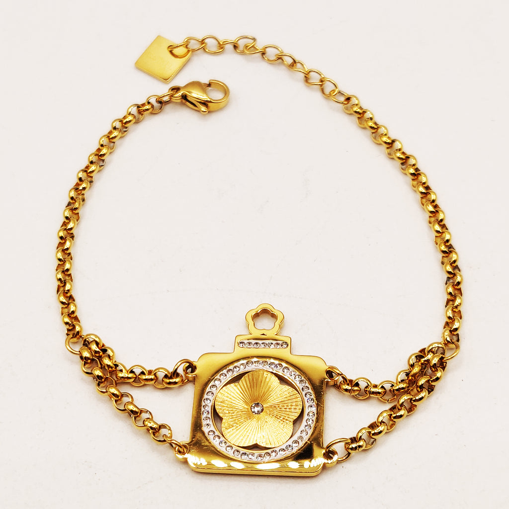 Bracelet Maillons Bouteille Marguerite Luxe