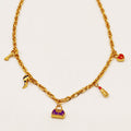Collier Bibelots Fashion Colorés Luxe